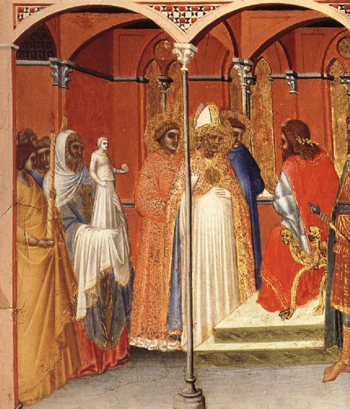 Pietro Lorenzetti St. Sabinus information stathallaren Sweden oil painting art